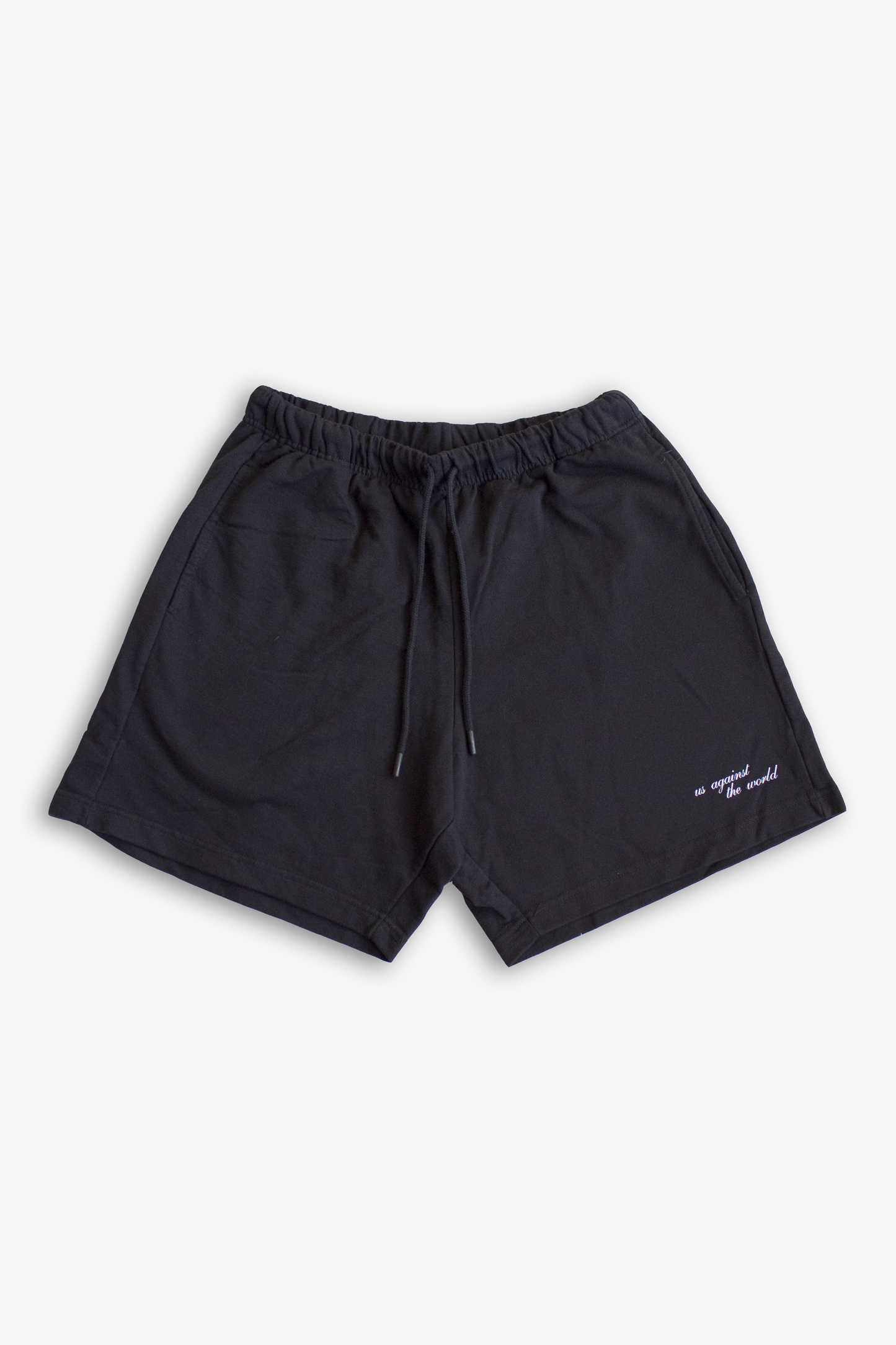 LOGO TERRY SHORTS - VINTAGE BLACK