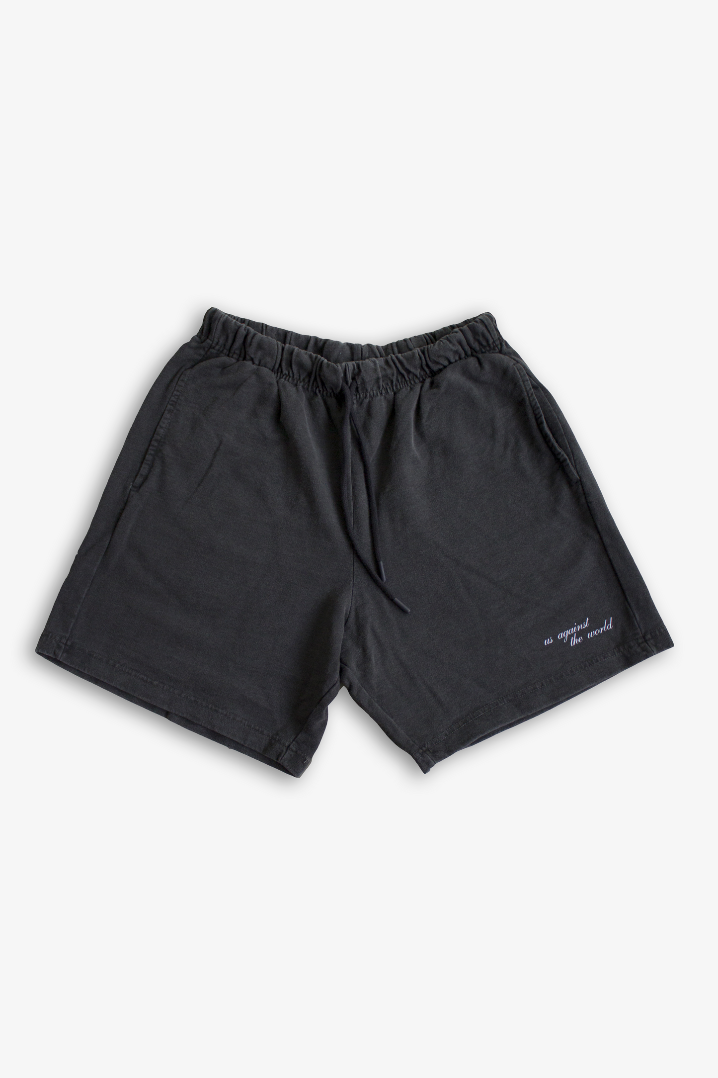 LOGO TERRY SHORTS - VINTAGE GREY
