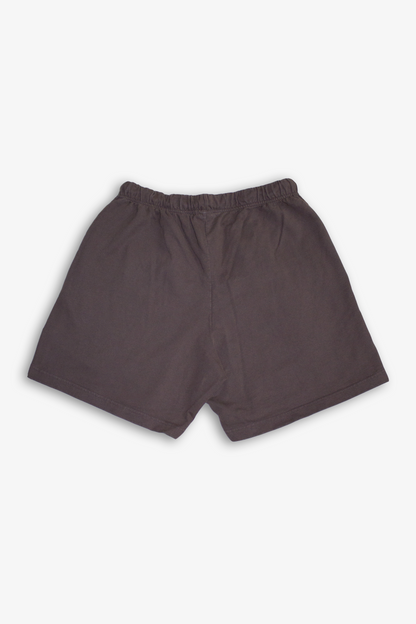 LOGO TERRY SHORTS -  VINTAGE MOCHA